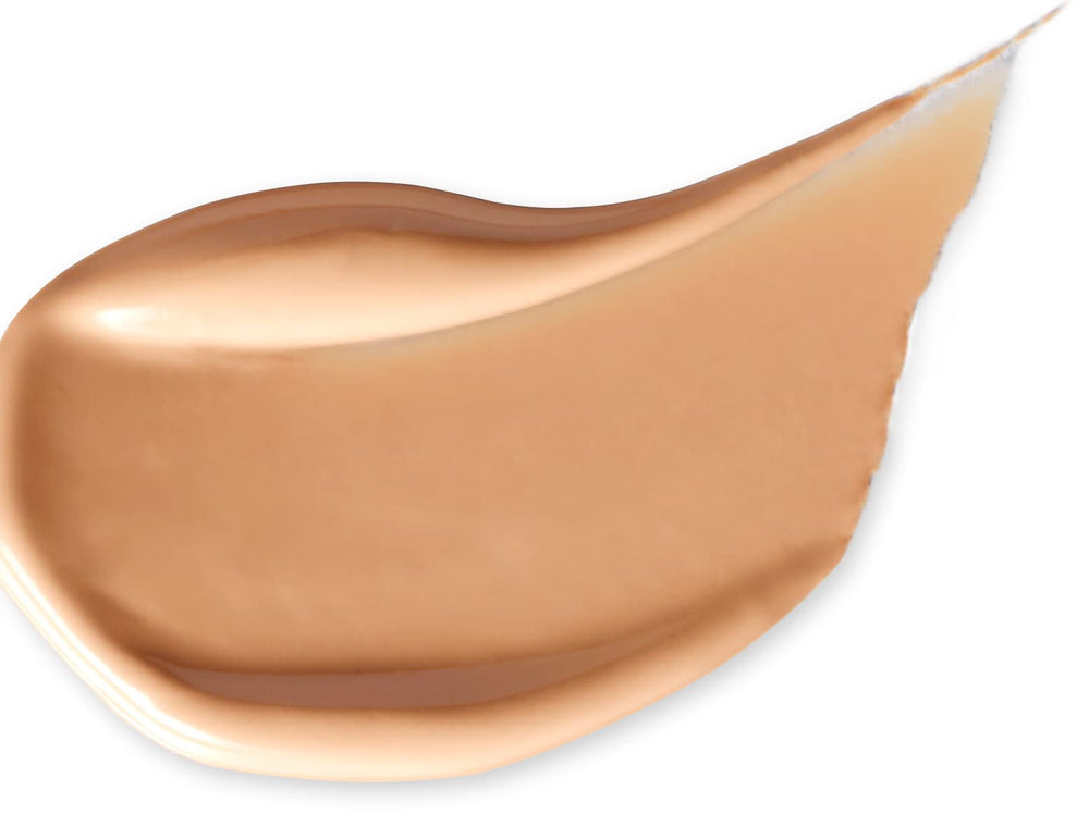 Physicians Formula Super BB Cream swirl texture demonstrates blendable, sheer coverage.