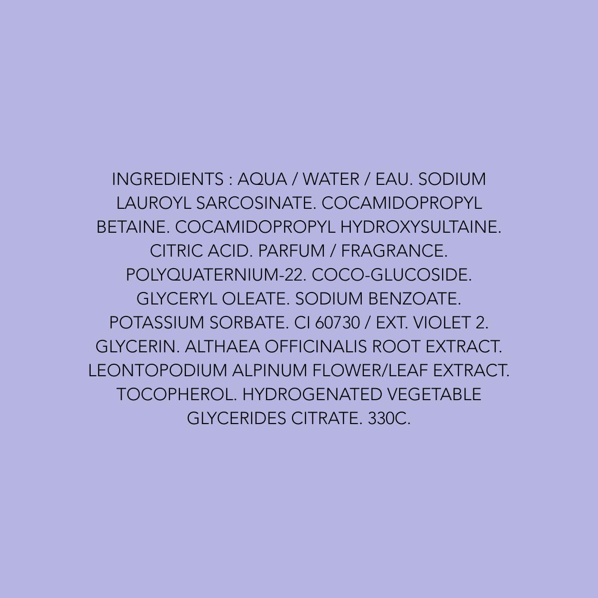 PHYTO Purple No Yellow Shampoo radiant white hair highlights.