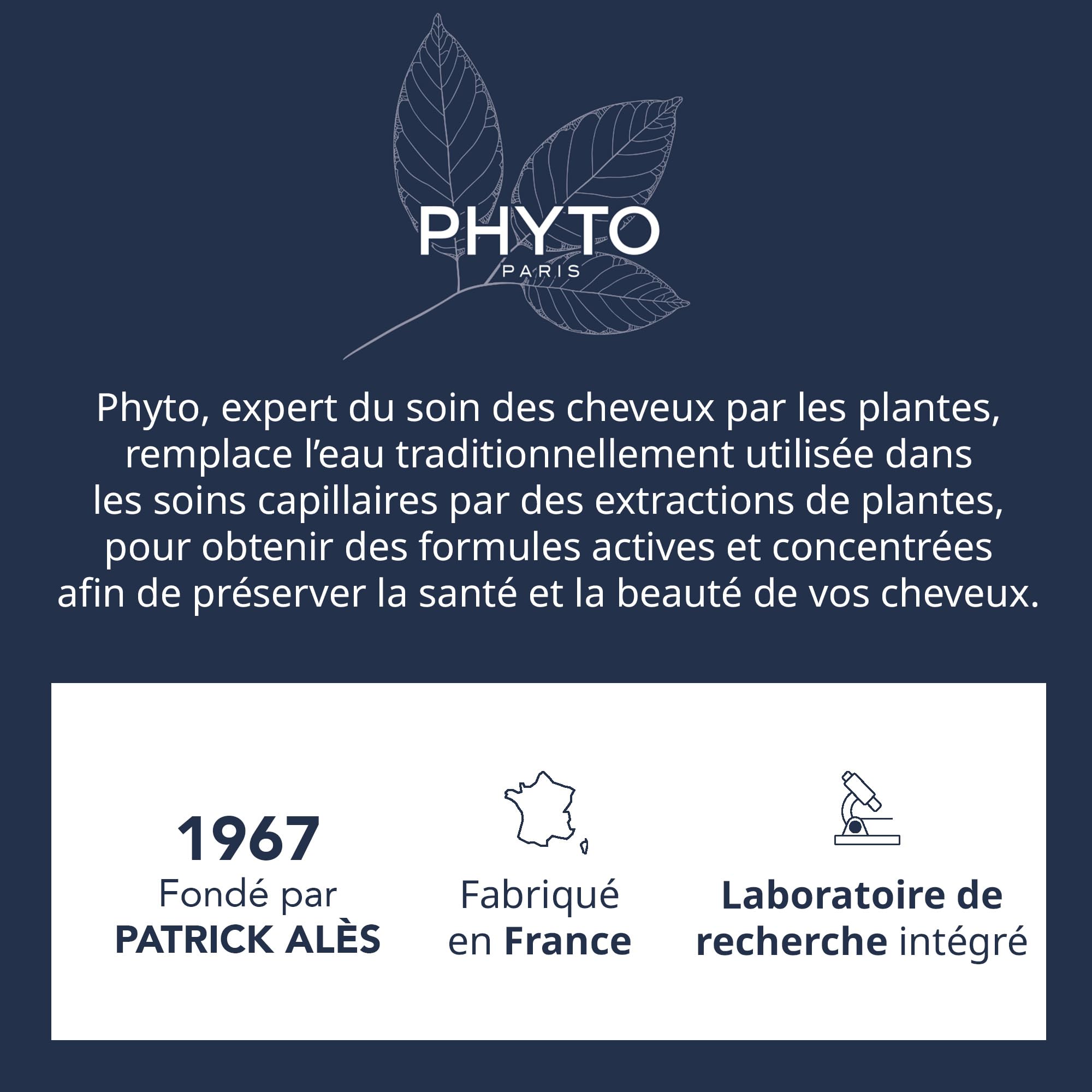 PHYTO Volume Conditioner after-use hair appears more voluminous and shinier.