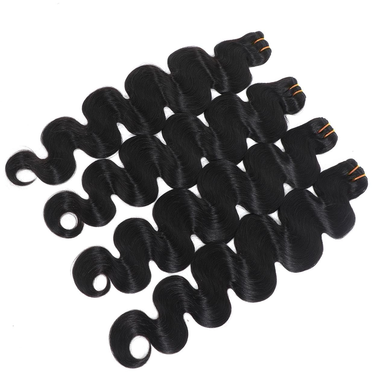 PIAPIA 16A body wave bundle weft detail highlights strong double wefts and durability.