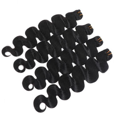 PIAPIA 16A body wave bundle weft detail highlights strong double wefts and durability.