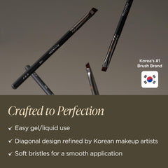 Piccasso 798 helps gel and liquid eyeliner glide smoothly for even color.