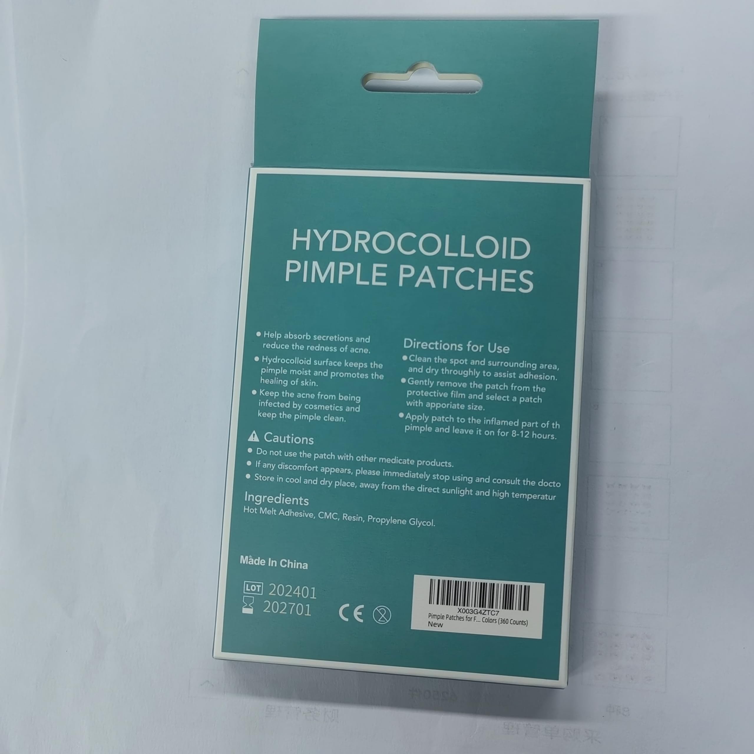 PICcircuit Pimple Patches protect from dirt while you sleep.
