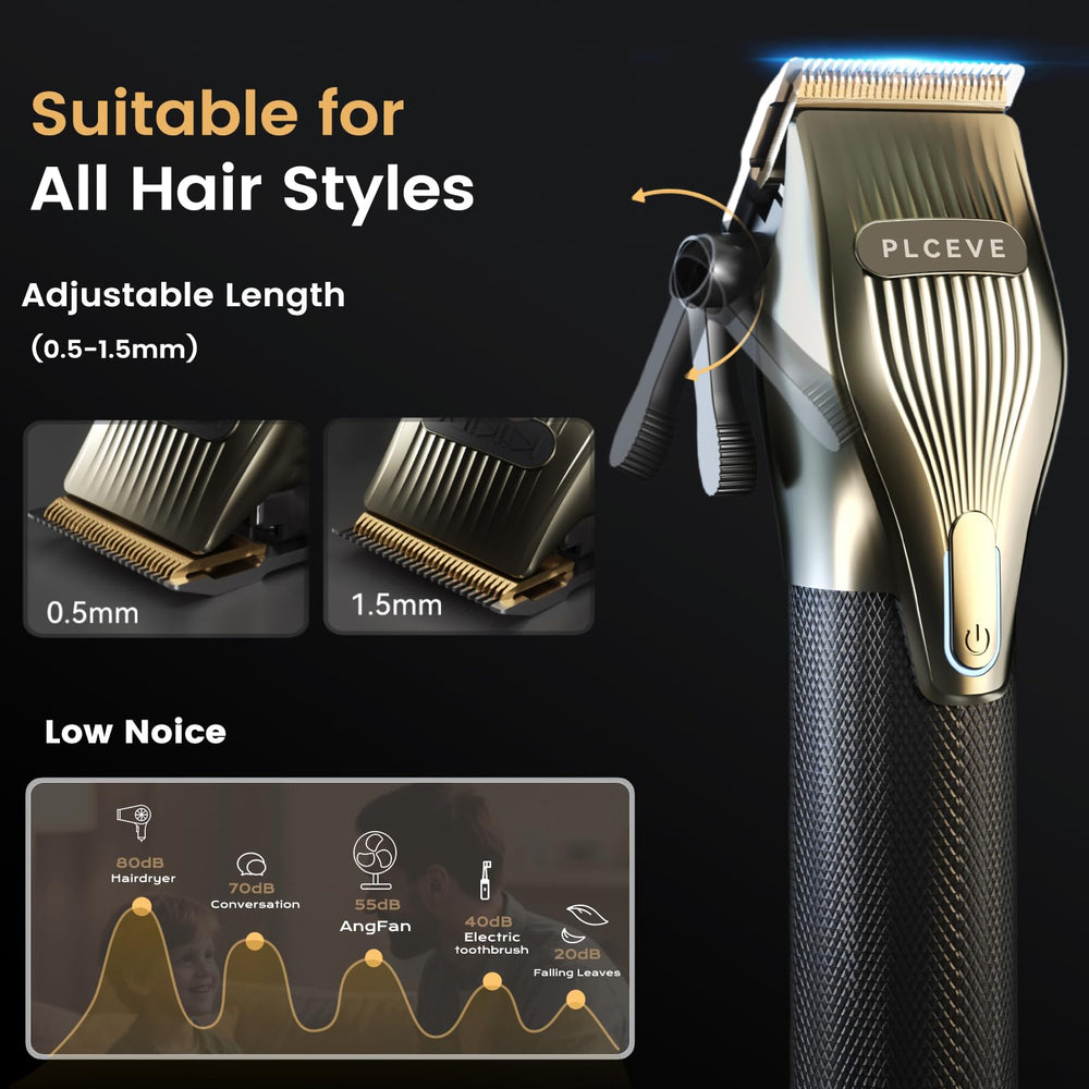 Piceve hair clipper guide combs reveal versatile length settings