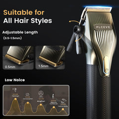 Piceve hair clipper guide combs reveal versatile length settings