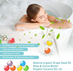 PickMora rose bath bomb creates floral scent for a spa-like soak