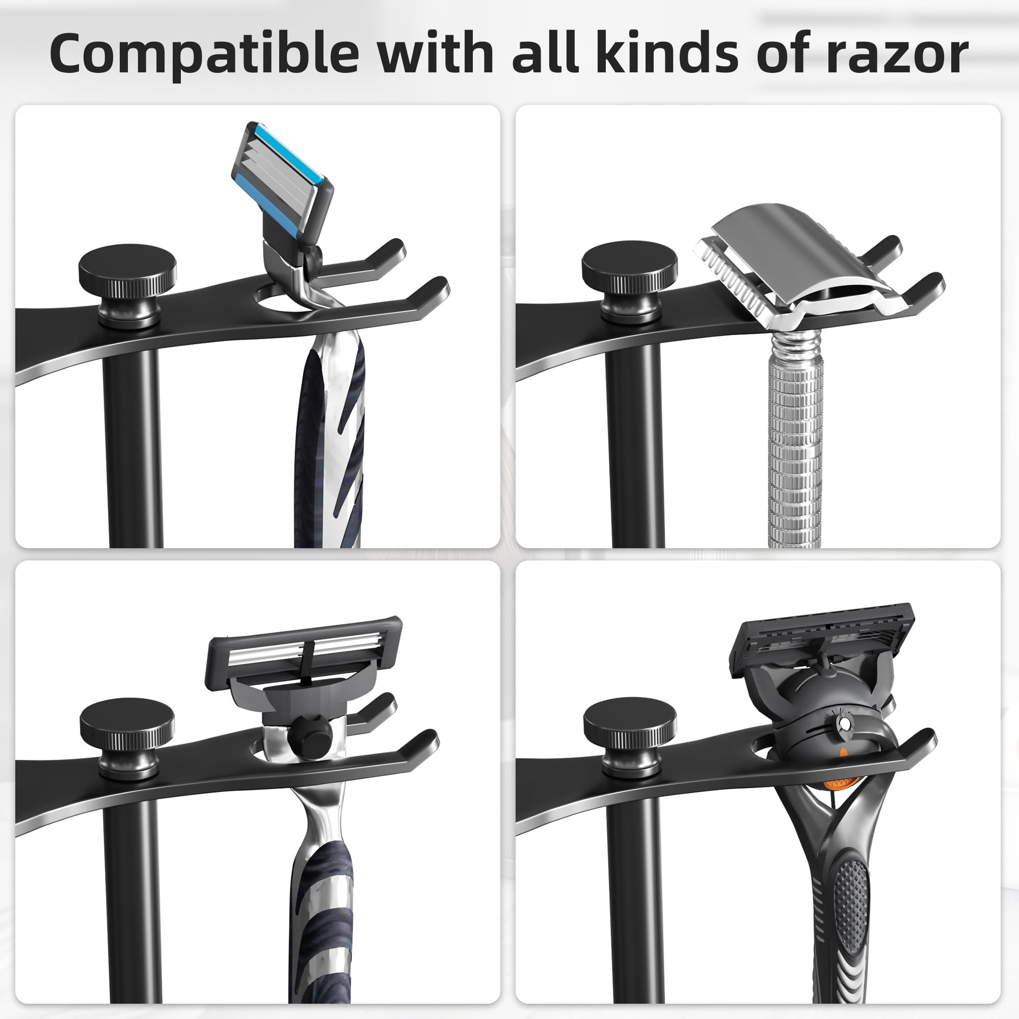 Pickpiff heavy-duty metal stand side view emphasizes sturdy stability