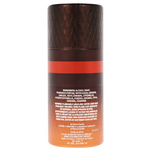 Pierre Cardin Fusion EDT packaging on shelf ready for gifting or personal use.
