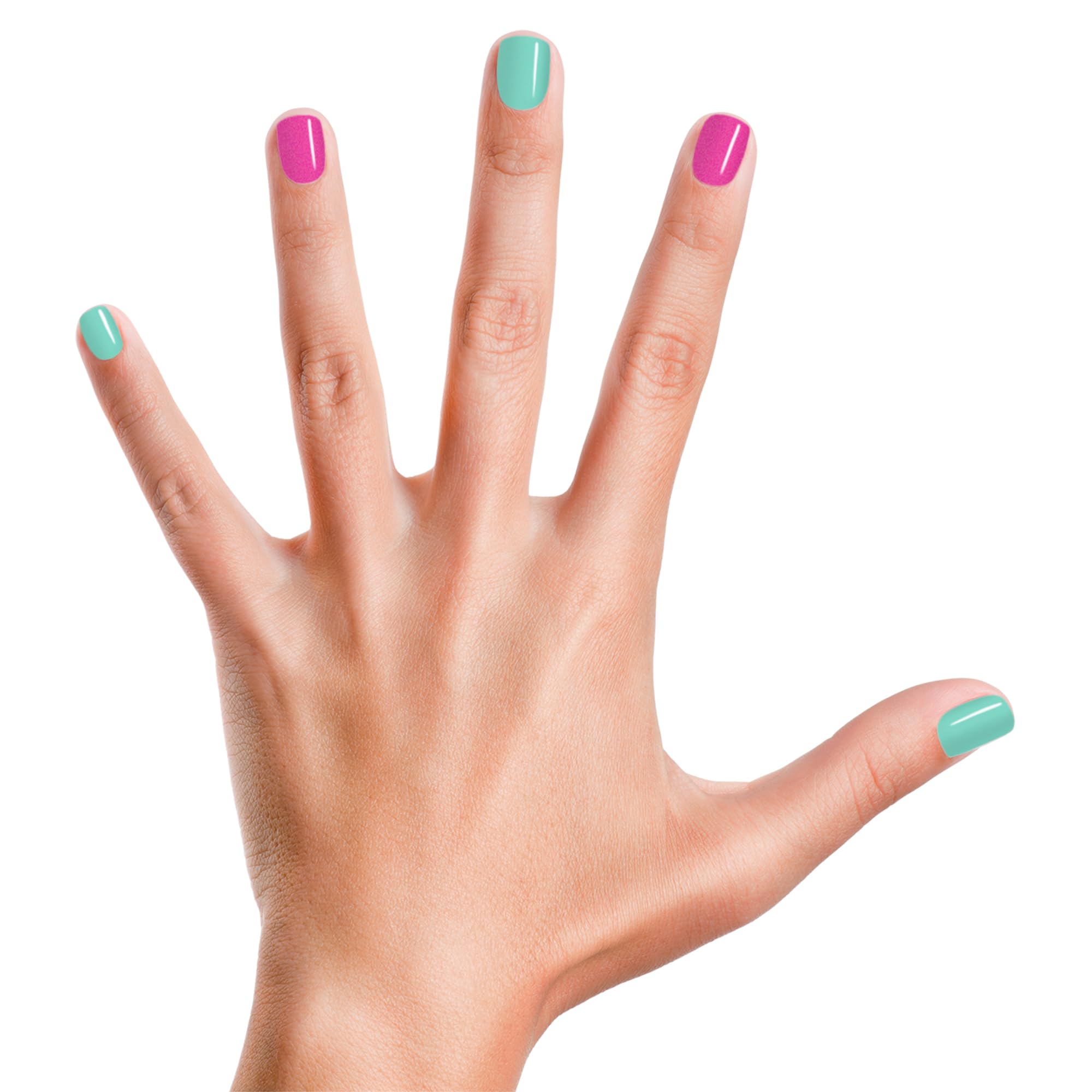 Piggy Paint LOL pink shimmer bottle ideal for vibrant kid-friendly nails.
