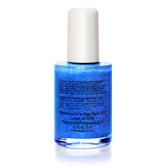 Piggy Paint Mermaid in the Shade swatch demonstrates easy, gentle application for kids.