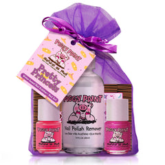 Piggy Paint Pretty Princess set includes two mini polishes for playful at-home manicure