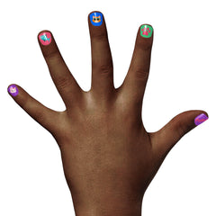 Piggy Paint PURRfect Paws lavender polish delivers durable finish with non-toxic ingredients.