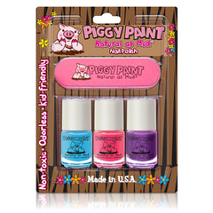 Piggy Paint Sea-quin nail polish bottle — kid-friendly color option