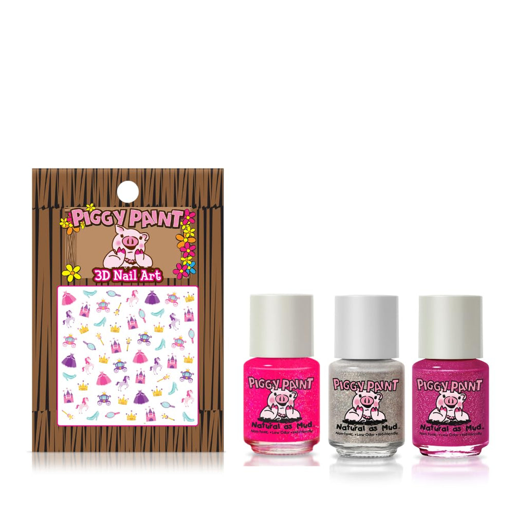 Piggy Paint Glitterbug bottle showing vibrant glitter finish for fun nails.