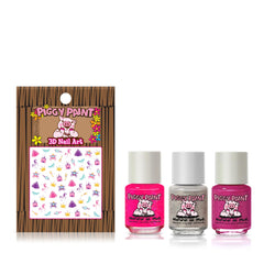 Piggy Paint Glitterbug bottle showing vibrant glitter finish for fun nails.