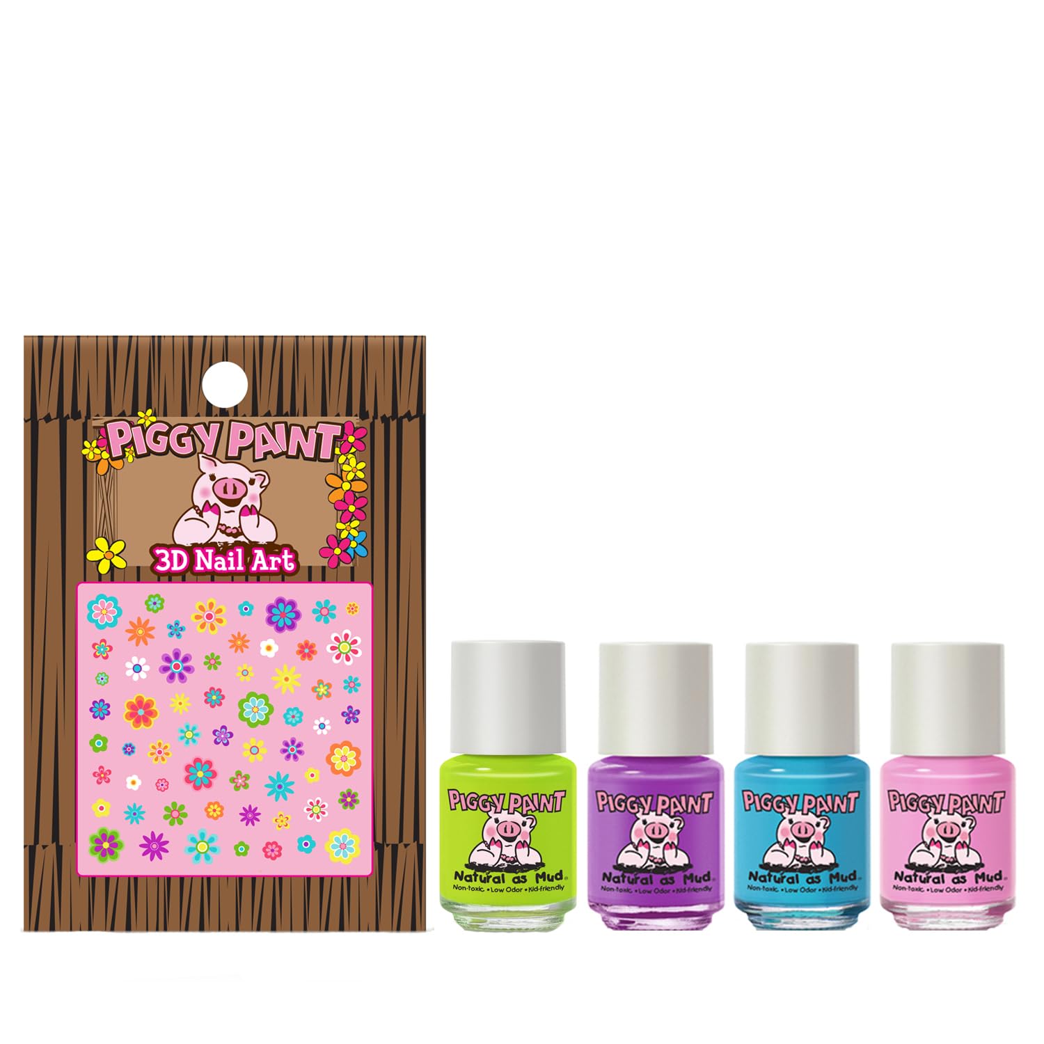 Piggy Paint spring polishes collection shows vibrant, kid-friendly colors for Easter.