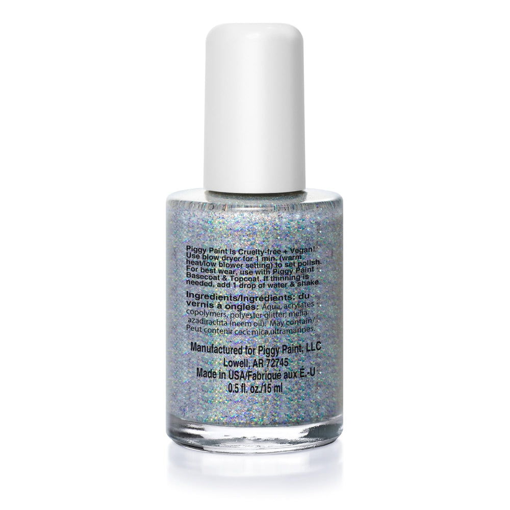 Piggy Paint water-based non-toxic formula emphasizes child safe polish