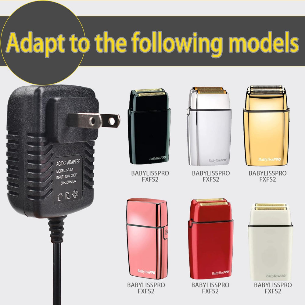 Pinkind BaBylissPRO FXFS2 charger cable coiled for travel use.