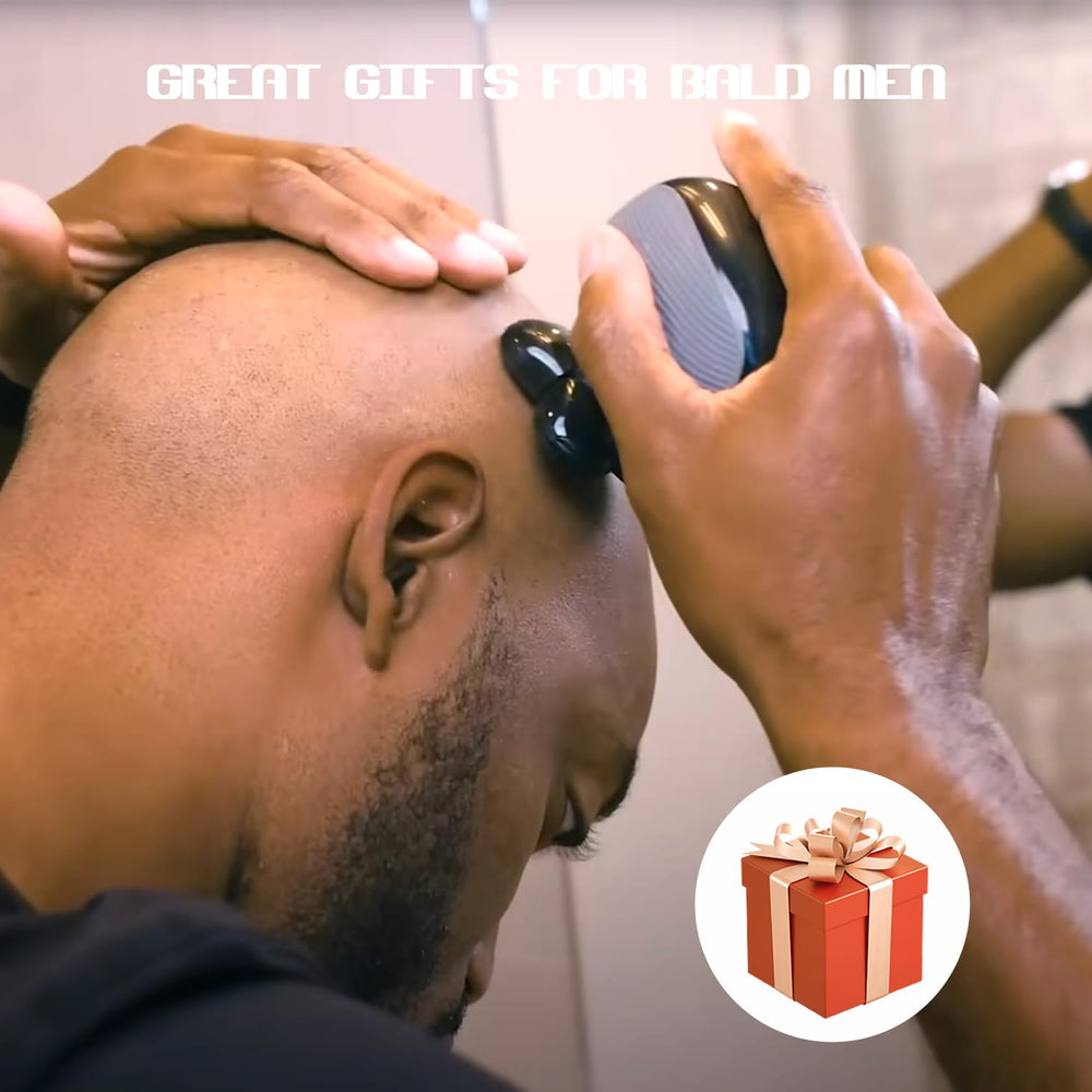 Pinkind bald men gift pack highlights premium kit for gifting.
