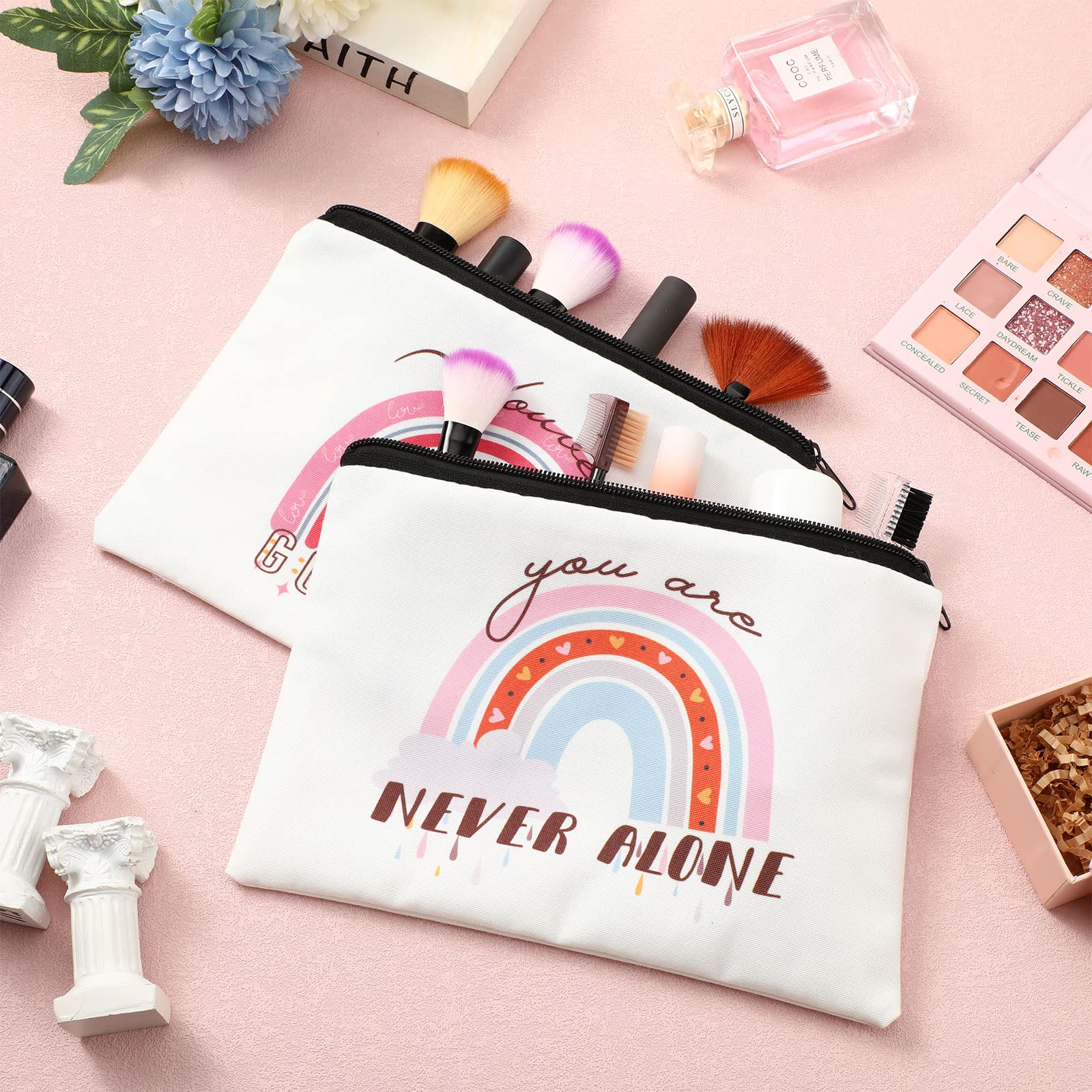 Pinkunn bags feature Bible-verse-inspired phrases for faith-based gifting and daily motivation.