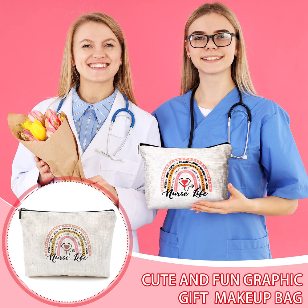 Pinkunn multi-pack makeup bags bundled for versatile gifting and packing