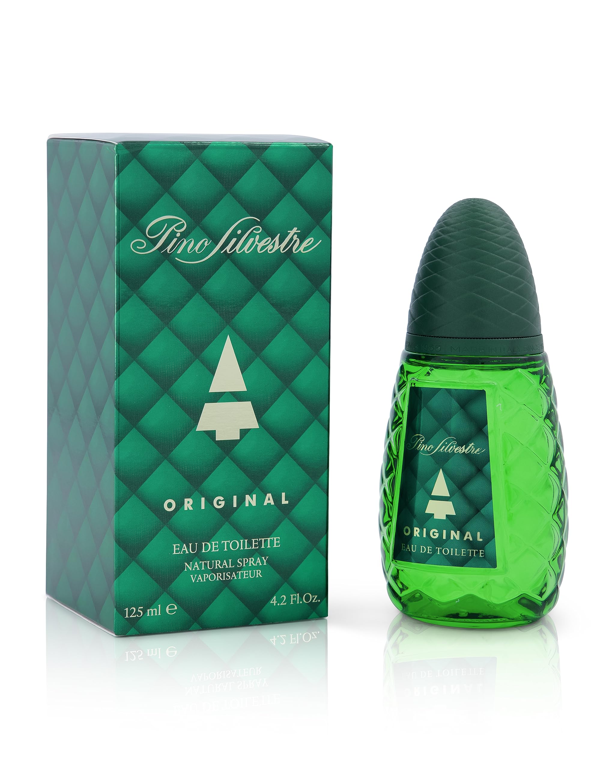 Pino Silvestre Original gift-pack signals premium present for fragrance lovers.