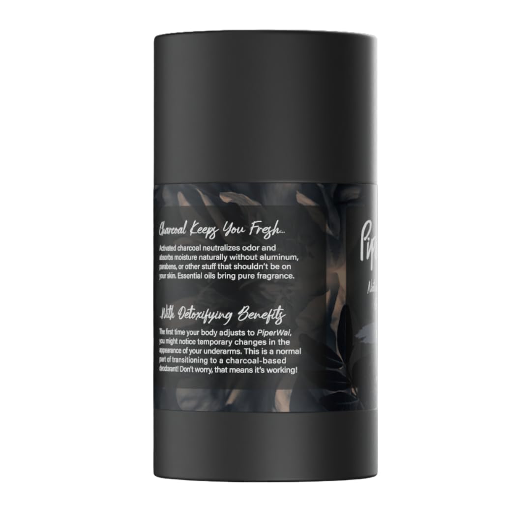 PiperWai travel-size deodorant in compact case for on-the-go scent protection.