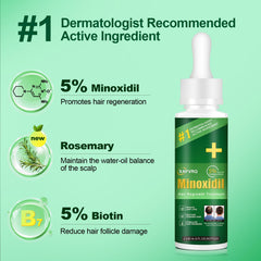 Pipuxi hair growth serum application shows quick scalp massage for absorption