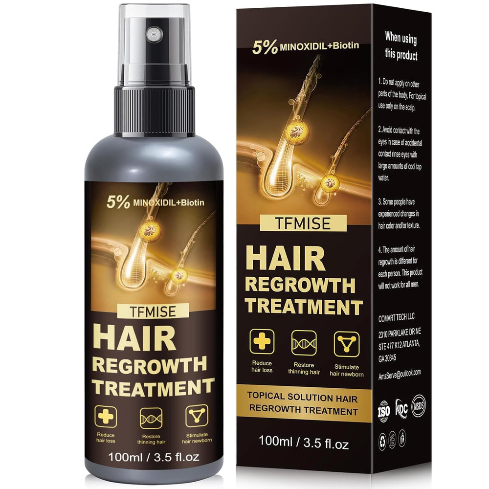 Pipuxi Minoxidil Spray bottle for precise thinning-area application and targeted hair growth.