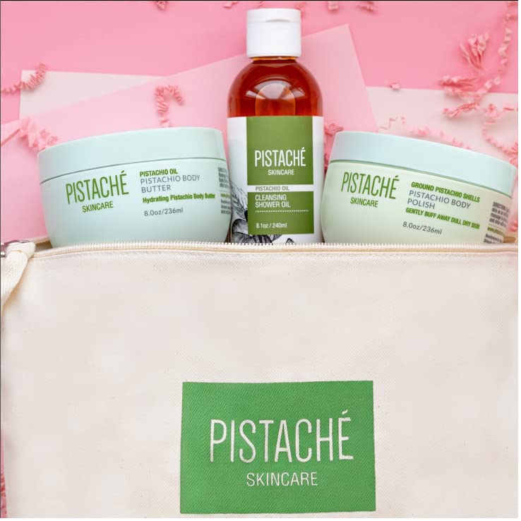Pistaché Skincare pistachio oil whipped body butter biscotti fragrance lingers subtly
