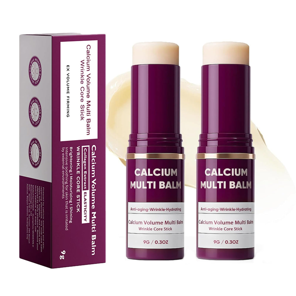 Piuregn Calcium Multi Balm packaging for easy on-the-go anti-aging care.
