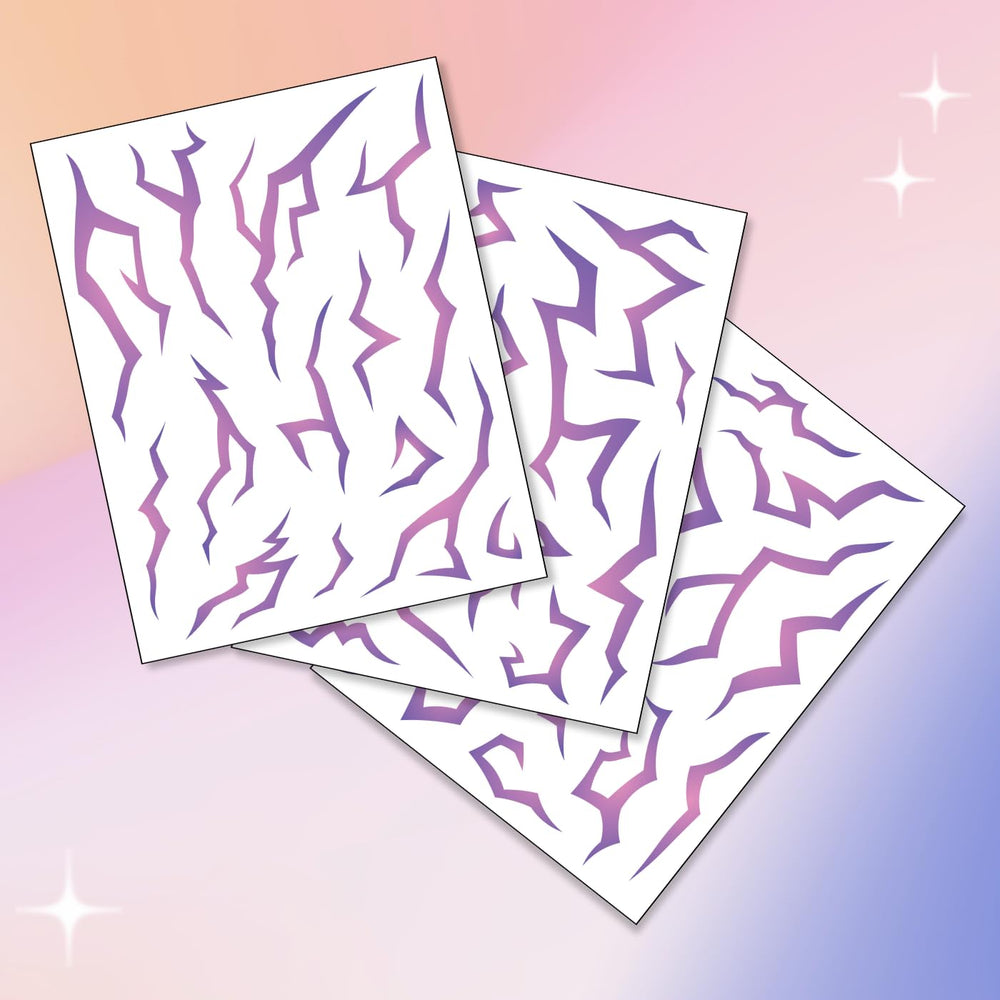 Pixel Hearts blacklight activated neon blue tattoo adds glow at parties