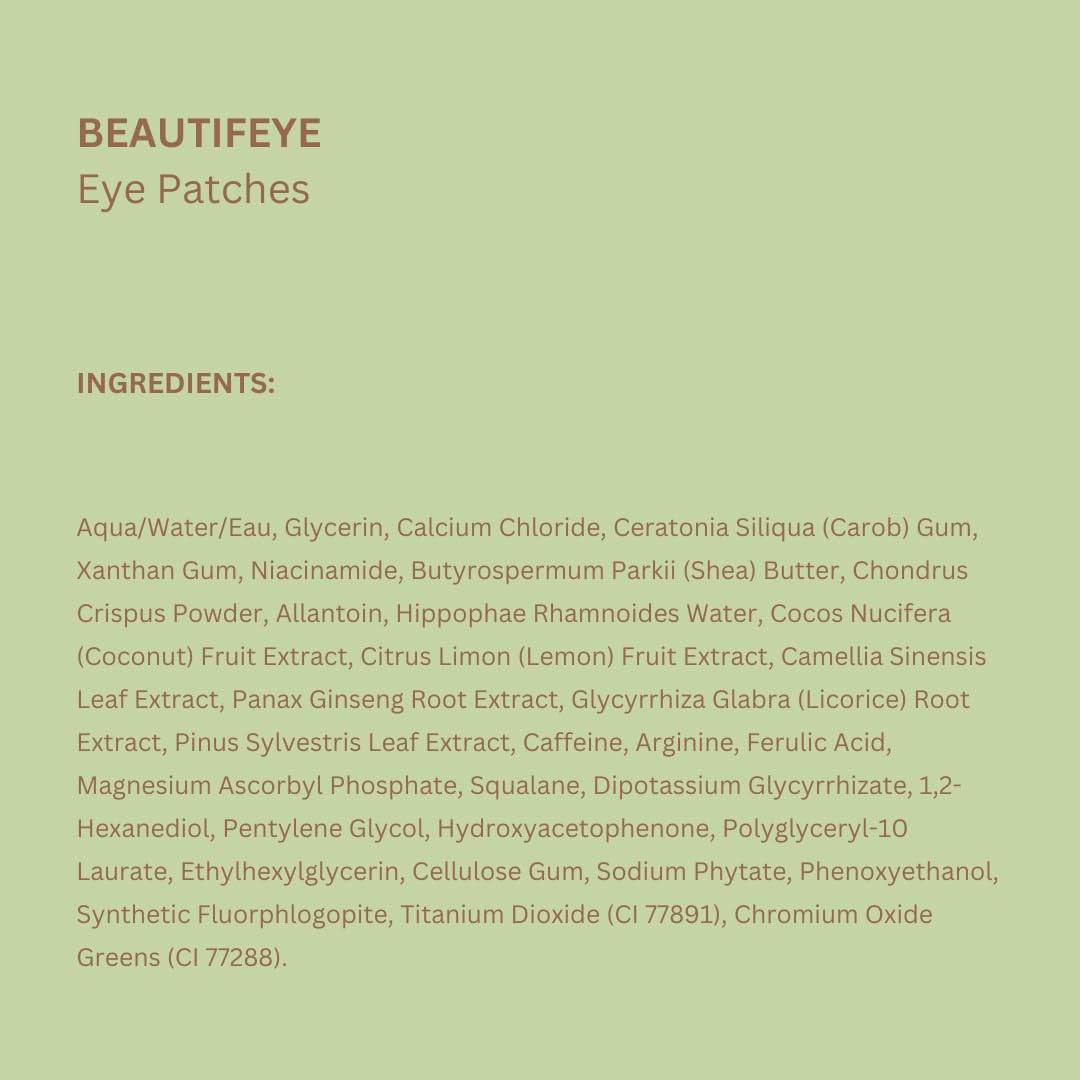 Pixi BeautifEYE patches being applied under the eye for quick refresh.
