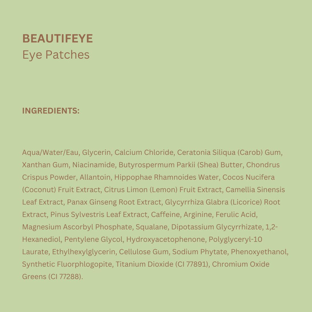 Pixi BeautifEYE patches being applied under the eye for quick refresh.