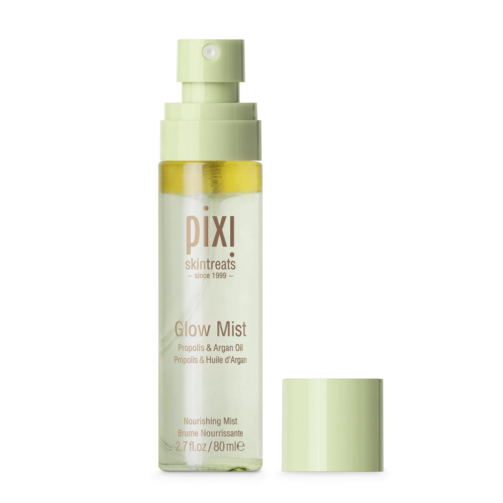 Pixi Beauty Glow Mist ingredients highlight propolis, rose, and lavender for soothing hydration.