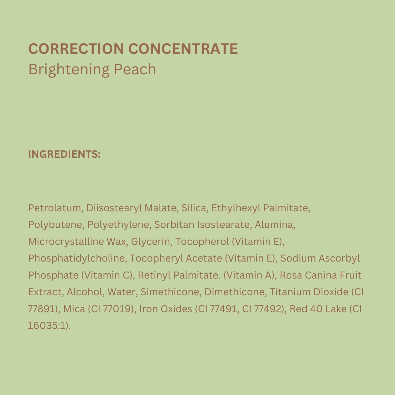 Pixi Correction Concentrate textura cremosa que se funde con la piel