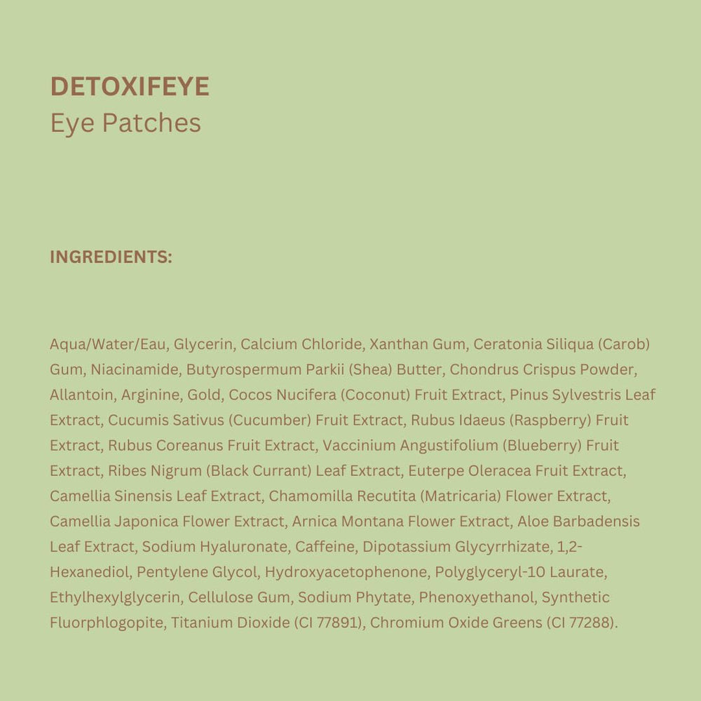 Pixi DetoxifEYE 60 patches image communicates long-lasting daily use
