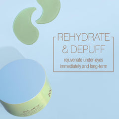 Pixi DetoxifEYE hydrogel closeup showing cooling, hydrating texture