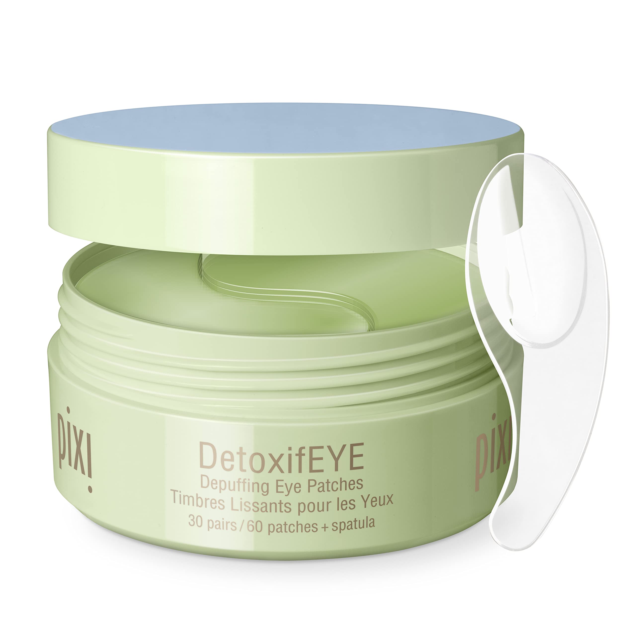 Pixi DetoxifEYE patches pack for 30 pairs delivering hydration and gentle depuffing