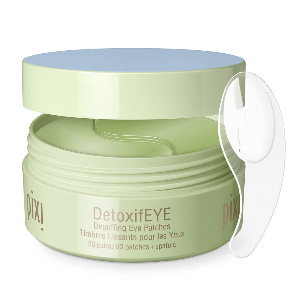 Pixi DetoxifEYE patches pack for 30 pairs delivering hydration and gentle depuffing