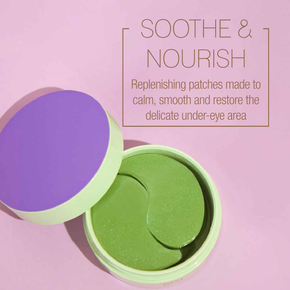 Pixi Dream-yEYE hydrogel patches jar ready for quick hydration and smoothing.