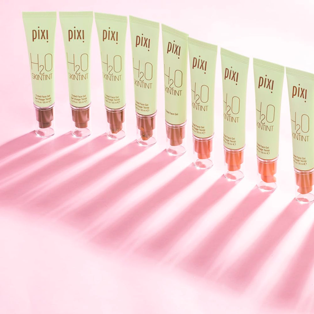 Pixi H2O SkinTint green tea and rose water nourish skin