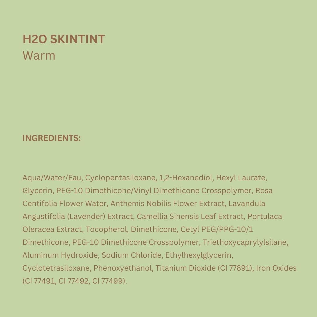 Pixi H2O SkinTint in hand — quick everyday coverage