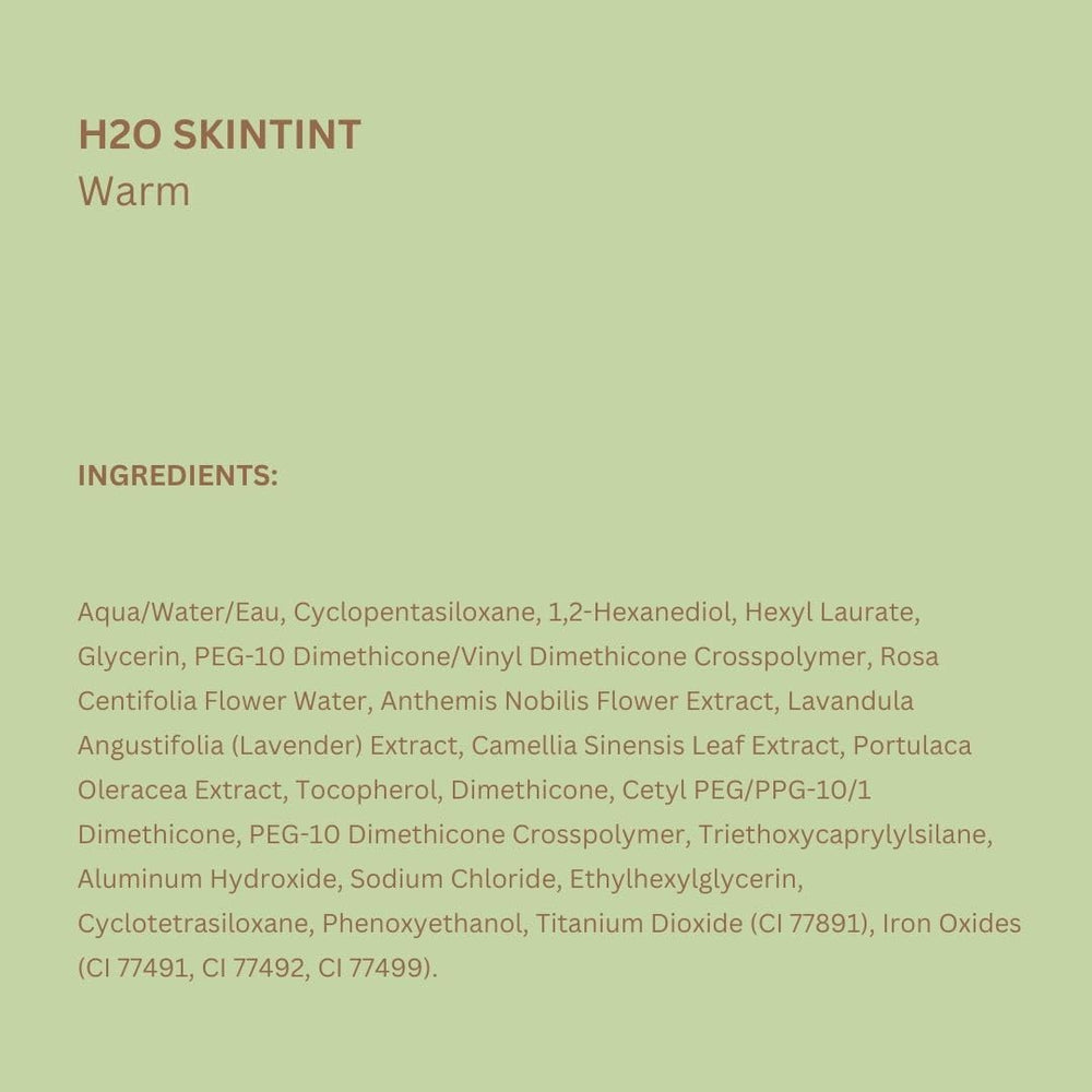 Pixi H2O SkinTint in hand — quick everyday coverage
