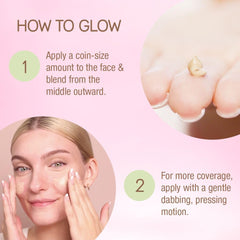 Pixi H2O SkinTint texture closeup — feather-light gel formula