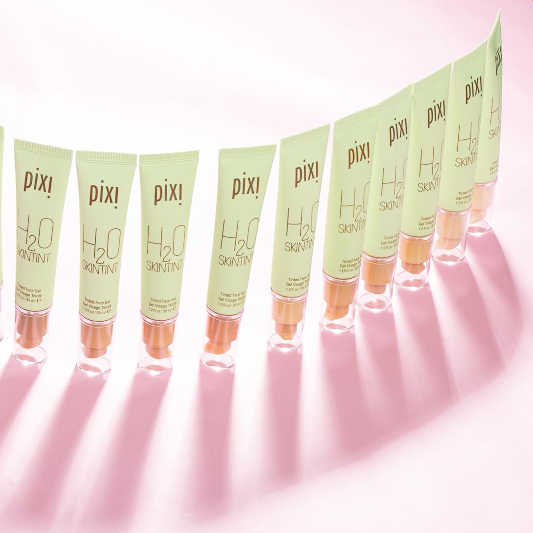 Pixi H2O SkinTint fragrance-free vegan formula; cruelty-free packaging