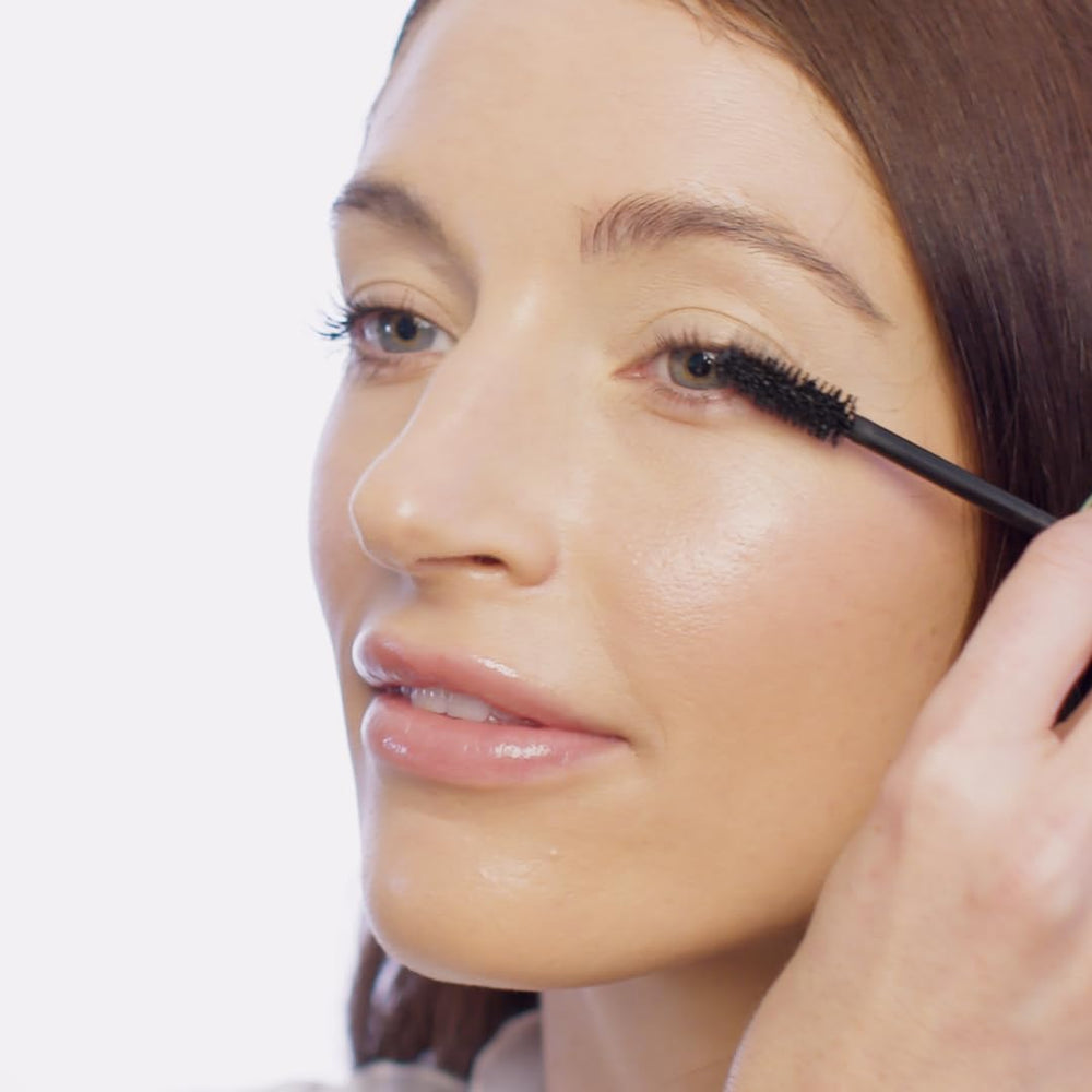 Pixi Large Lash Mascara water-resistant formula resists sweat