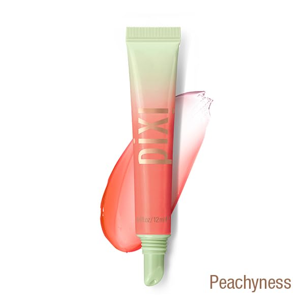 Pixi LipTone Trio open tubes detail captures glass-like gloss finish.
