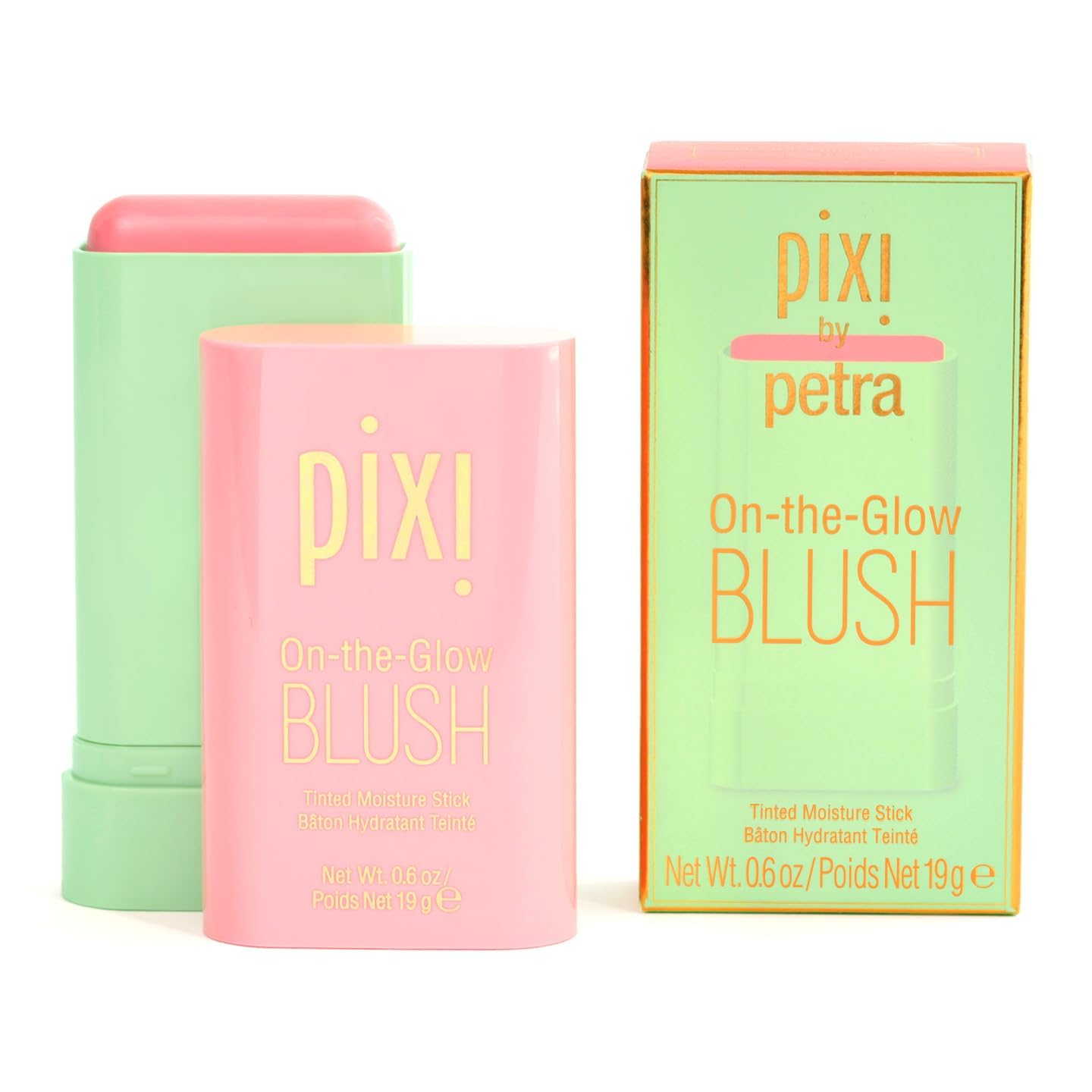 Pixi On-the-Glow Blush Fleur tube—creamy hydration for rosy cheeks
