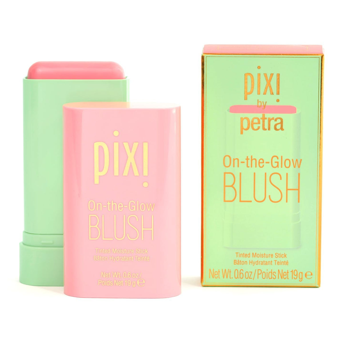 Pixi On-the-Glow Blush Fleur tube—creamy hydration for rosy cheeks
